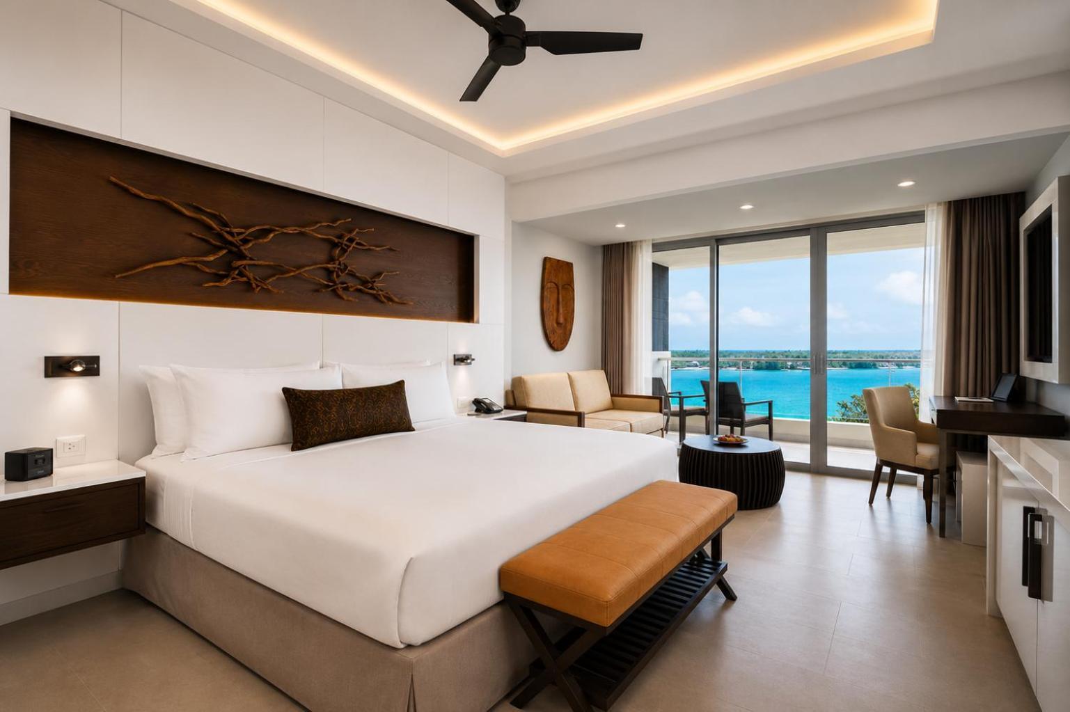 Suite Presidenziale Luxury Diamond Club con 1 Camera da Letto e Vista Oceano